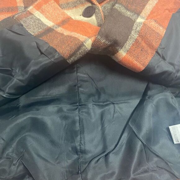 YACUN Women’s Sleeveless Buffalo Lined Plaid Vest Size Small Fall Winter Pockets - Picture 3 of 11